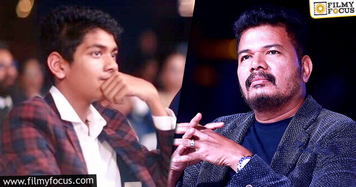 Is Shankar’s son making his debut?