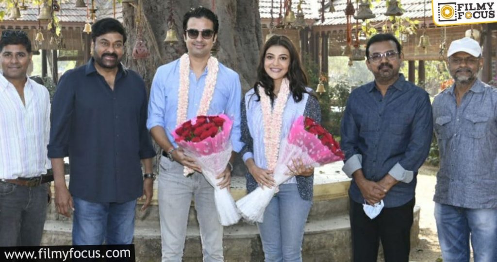 Kajal Aggarwal Starts Shooting For Acharya