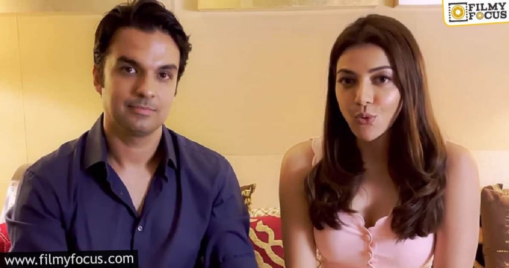 Kajal Promotes Her New Launched Home Decore Kitched