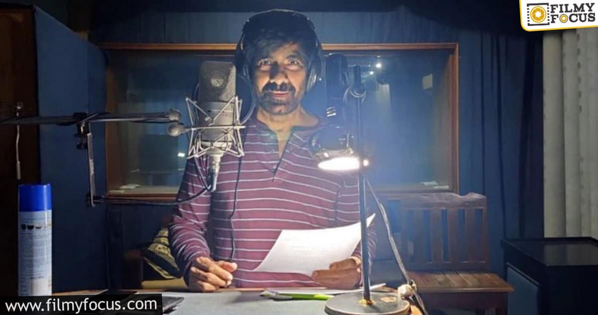 Ravi Teja starts the dubbing work of Krack