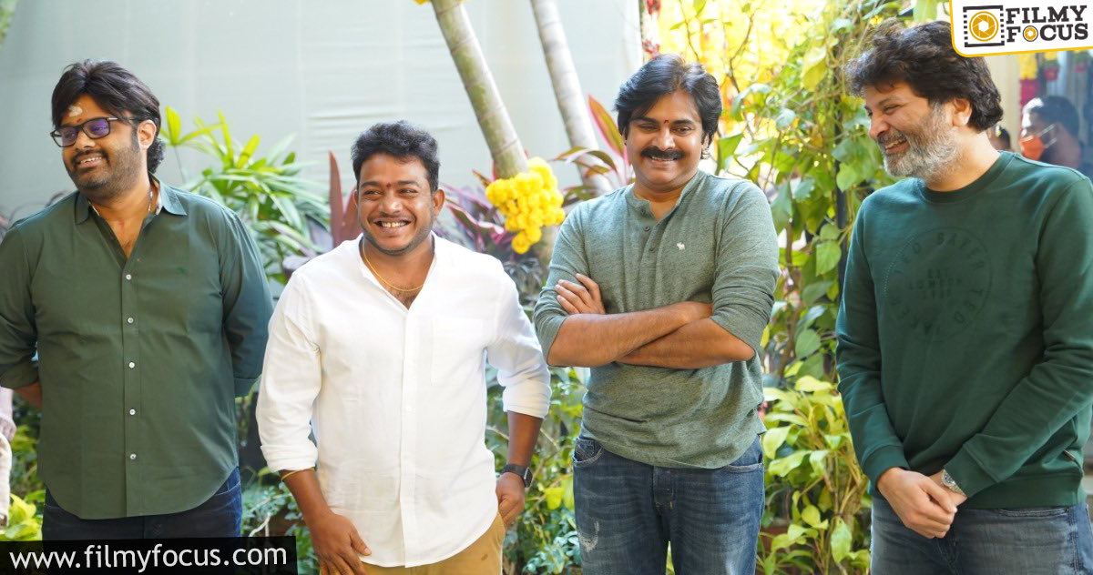 Trivikram Srinivas to enjoy profits from Pawan Kalyan’s next