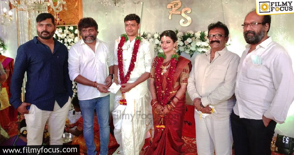 Actress Aanandhi gets married