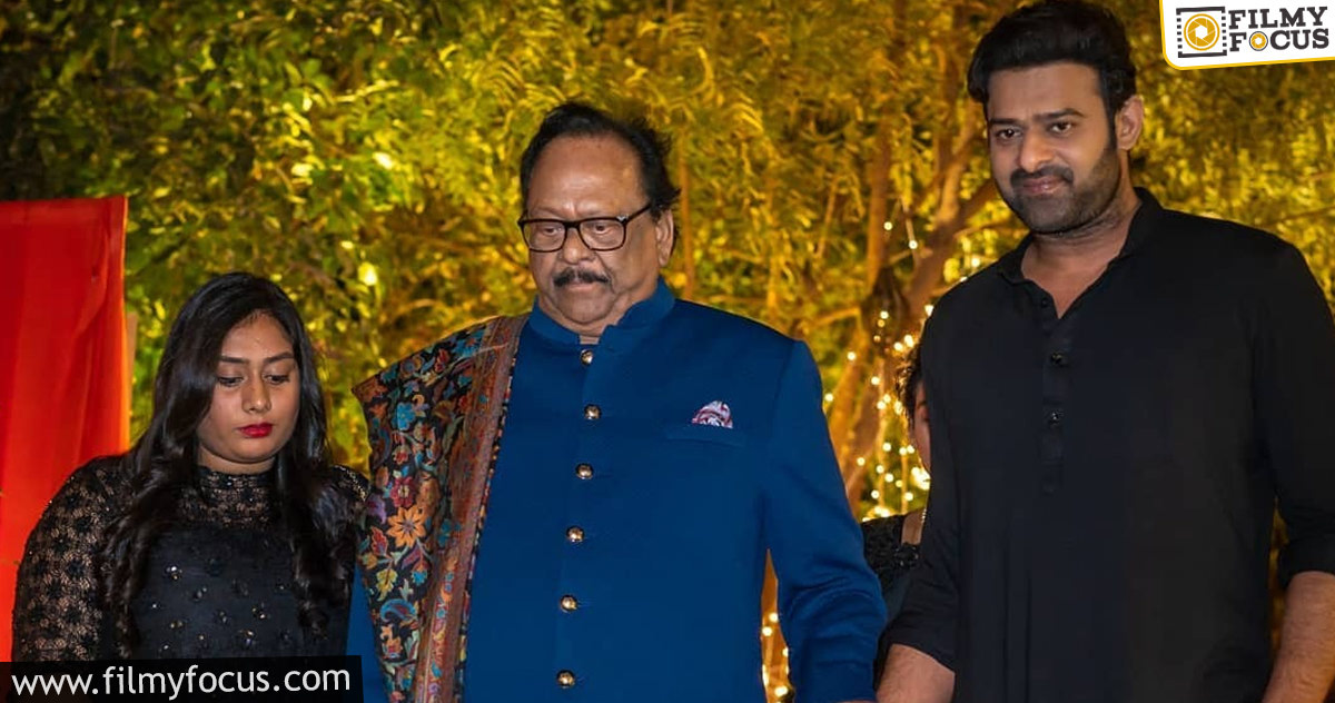 Krishnam Raju laughs off at Prabhas’s marriage question