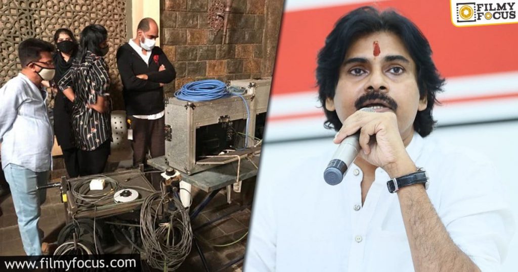 Pawan Kalyan Resumes The Shoot Of Krish's Movie