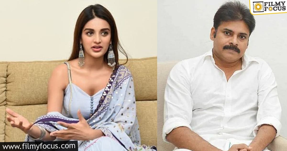 Nidhi Agerwal confirms acting in Pawan Kalyan’s next