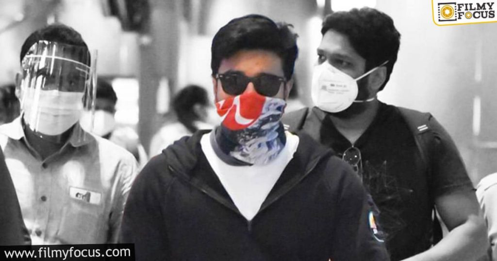 After Karnataka Lockdown, Ram Charan Returns To Hyderabad