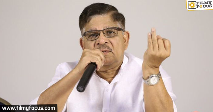 Allu Aravind Clarifies About ‘covid +ve’ Reports