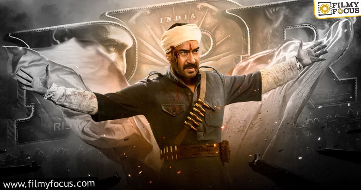 Rrr Ajay Devgn's Powerful Character Introduced Through Motion Poster