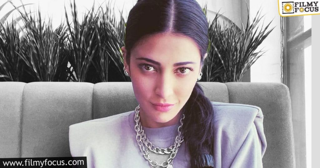 Salaar Shruti Haasan Reveals Her Working Experience With Prabhas