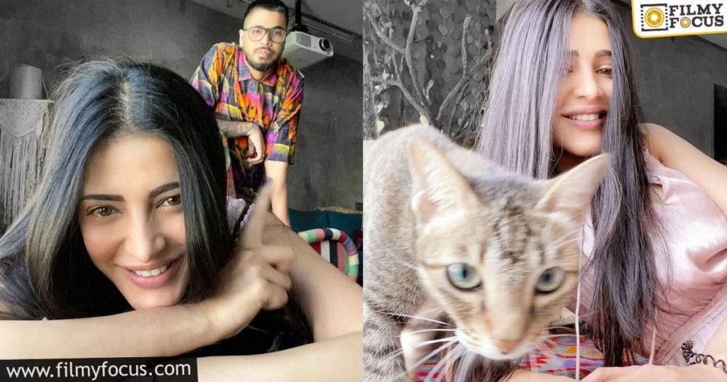 Shruti Haasan Spending Lockdown In Mumbai With Boy Friend!