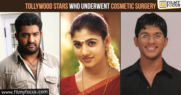 Tollywood Stars Who Underwent Cosmetic Surgery