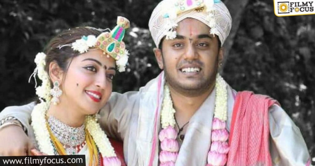 surprise pranitha subhash ties the knot