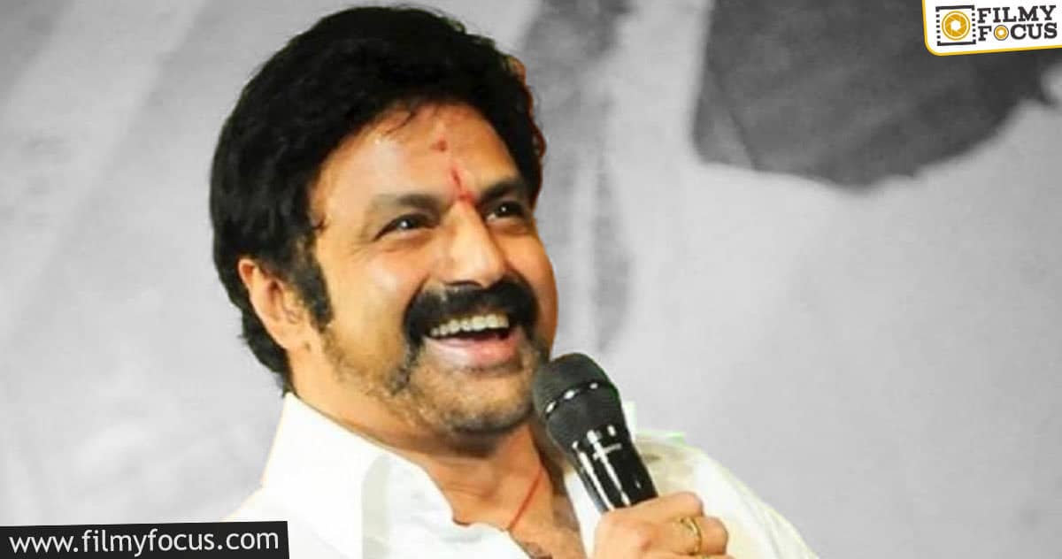 Balakrishna to host a talk show for Aha; To utilize the money for charity works