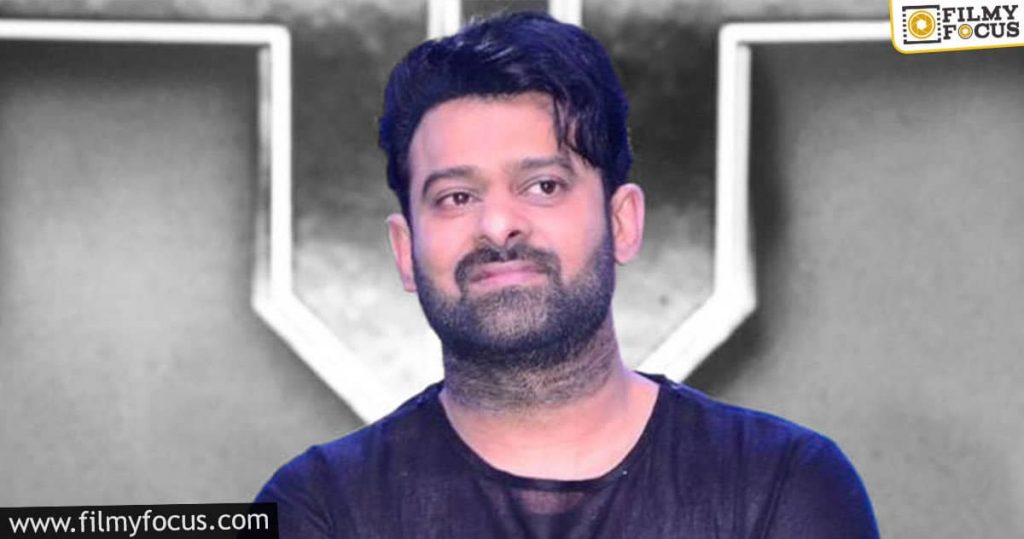 noted production house drops plans of making a film with prabhas