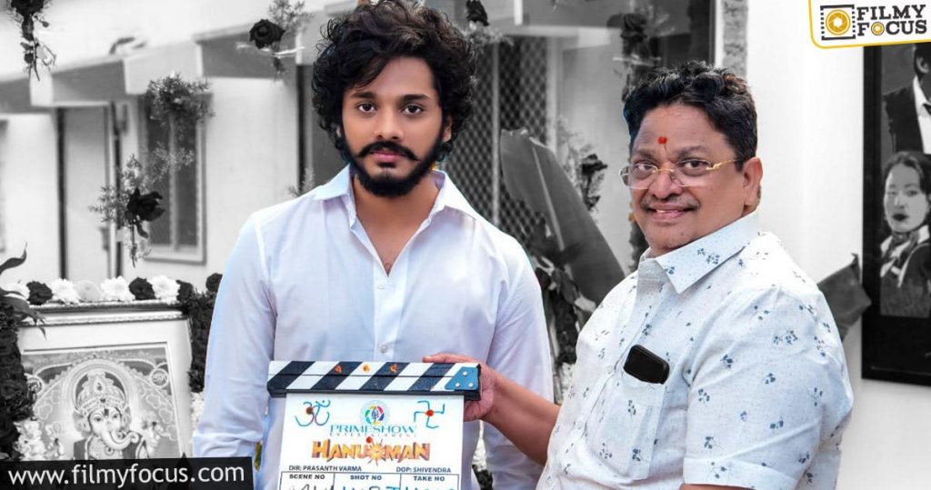 teja sajja taking a page out of marvel's book for hanuman!