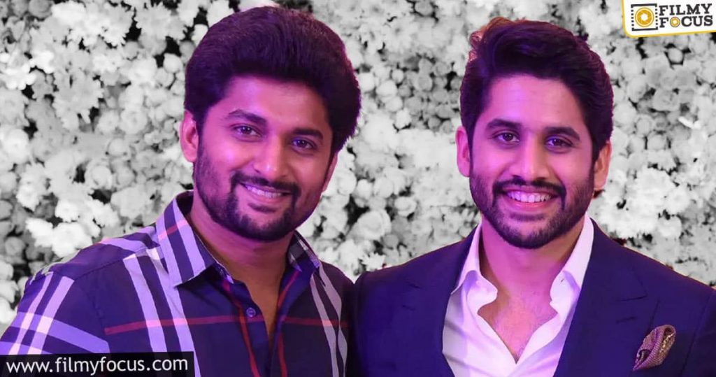 naga chaitanya and nani leading with the most projects