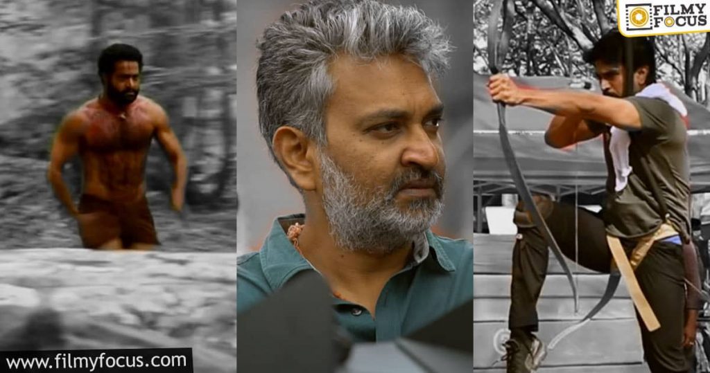 rrr making video; a road to magnum opus