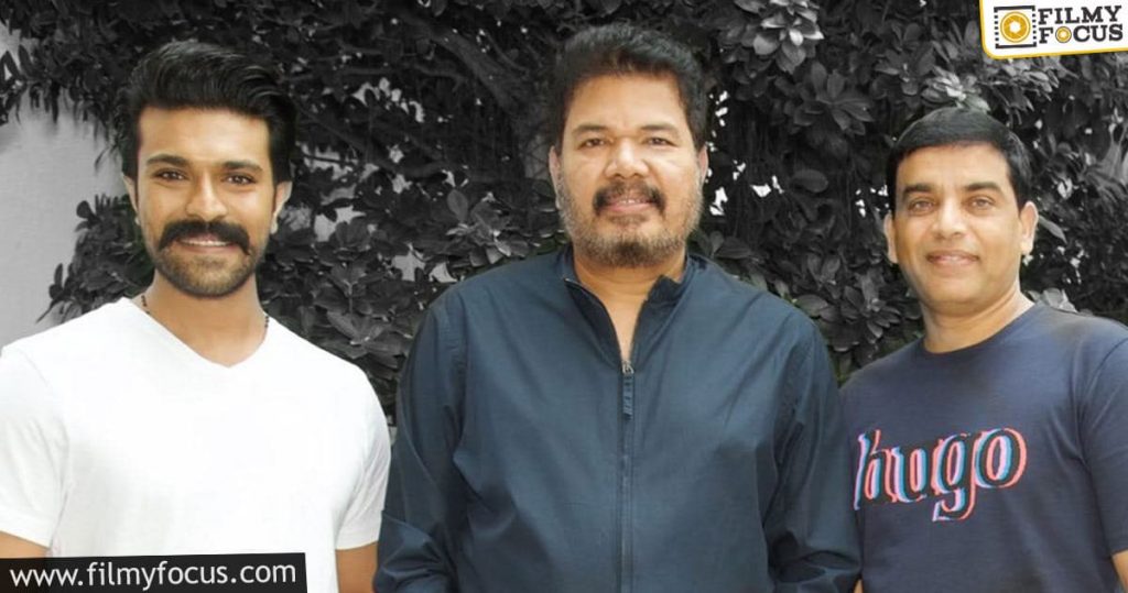 ram charan and shankar's film finally in the green!