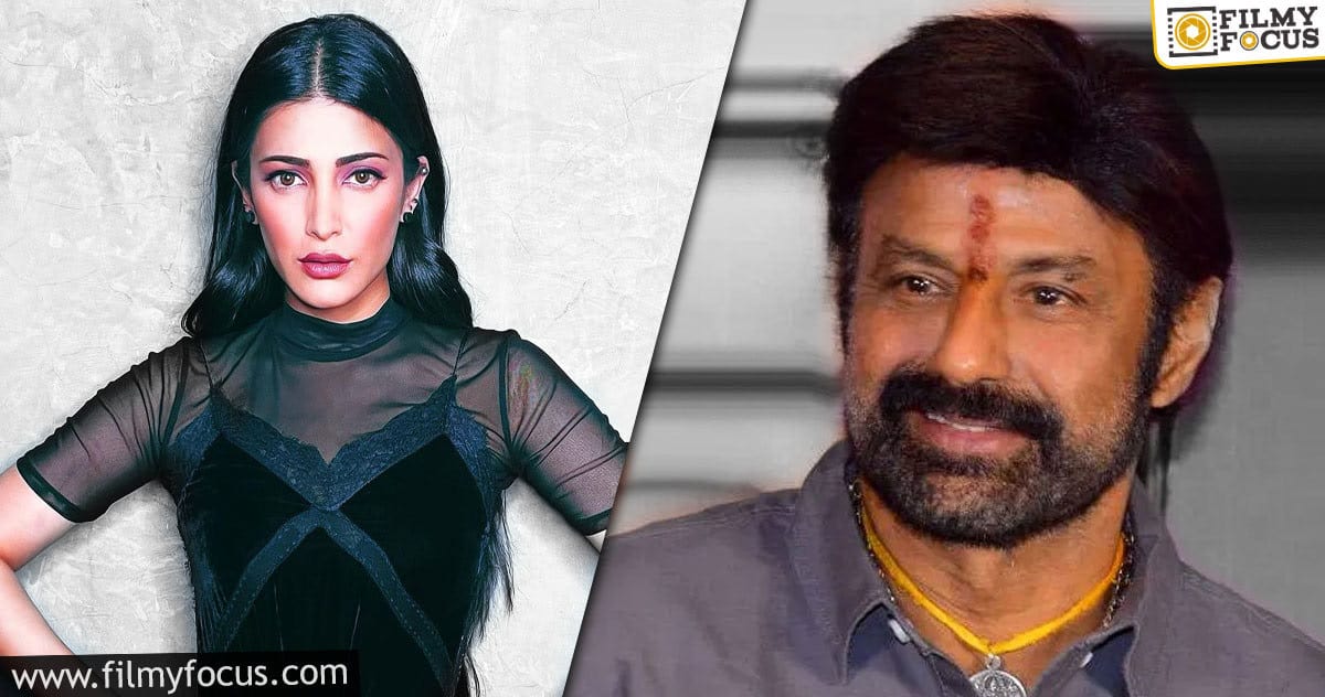 Shruti Haasan focusing on gaining weight for Balayya’s film?