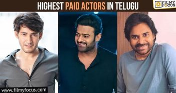 Highest Paid Actors in Telugu