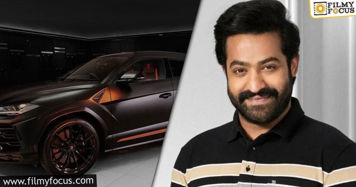 NTR a proud owner of India’s First Graphic Capsule Lamborghini Urus