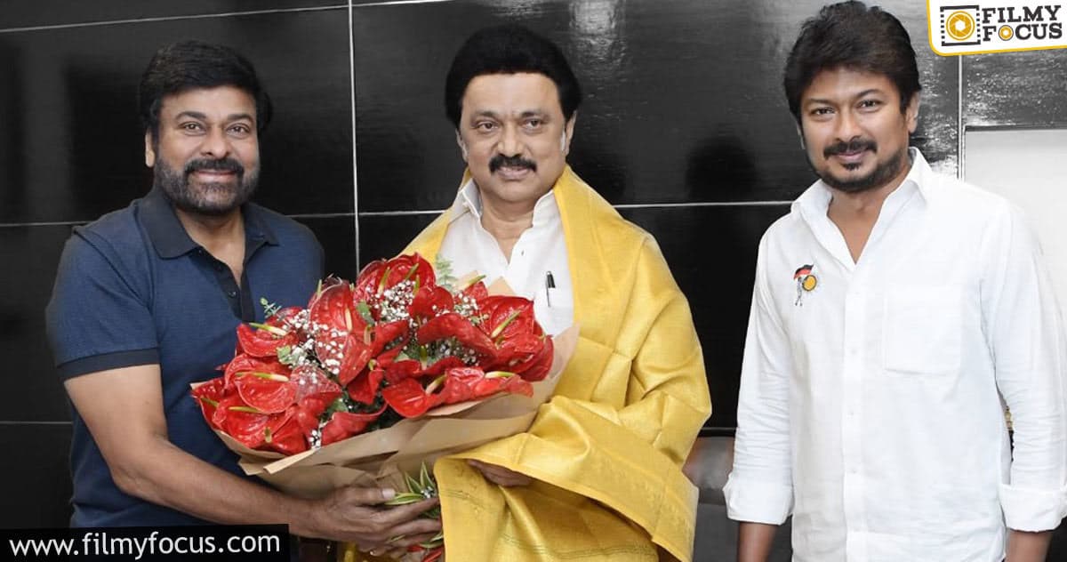 Chiranjeevi meets Tamil Nadu CM MK Stalin