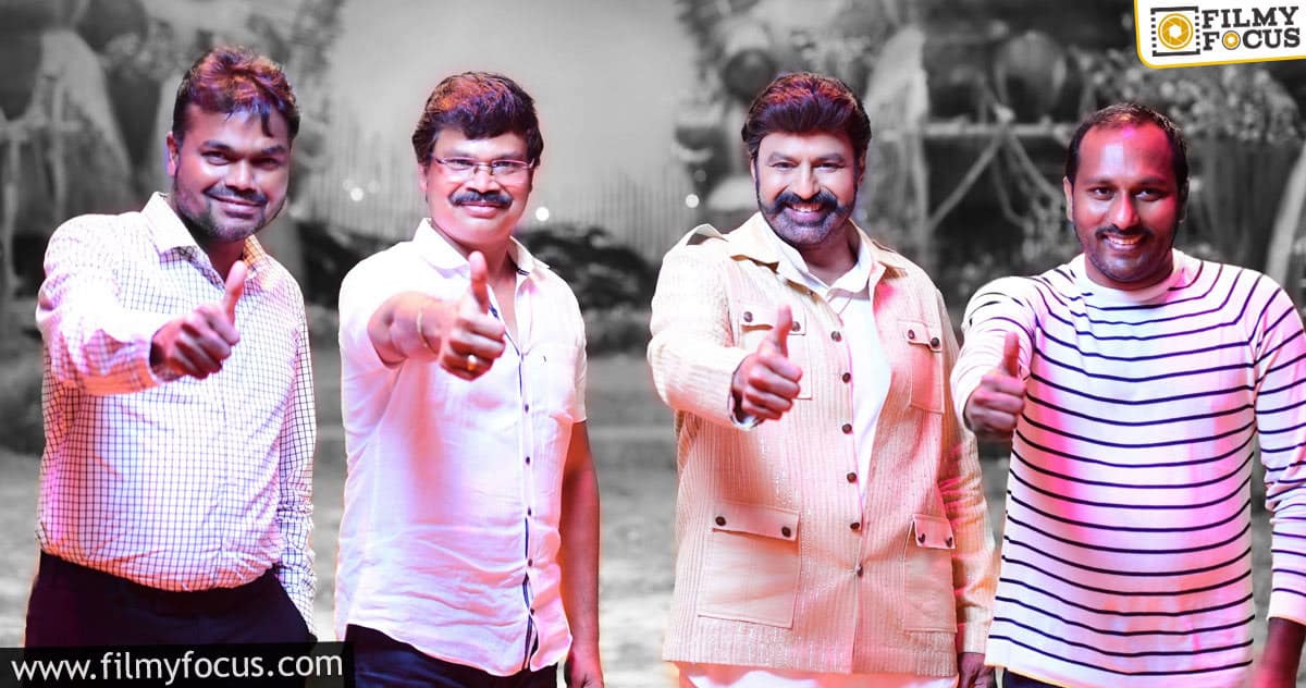 Balayya’s Akhanda wraps up the shooting formalities