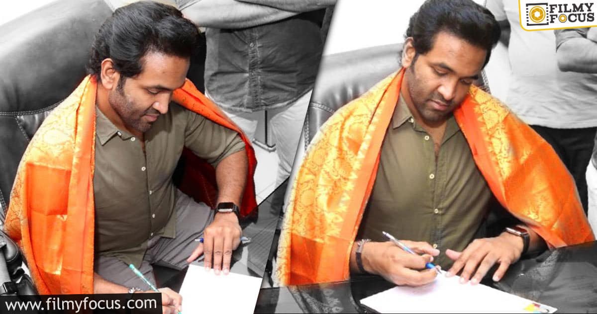 Manchu Vishnu takes charge as the MAA president