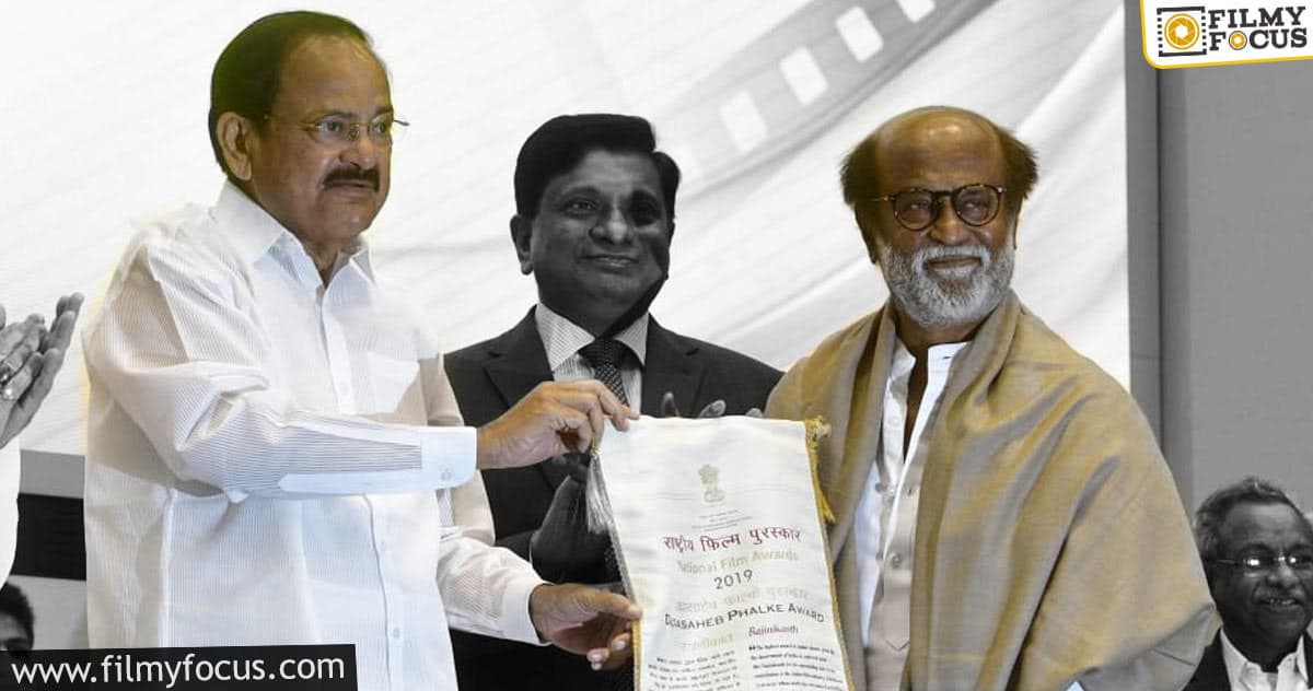 Rajinikanth receives Dadasaheb Phalke award