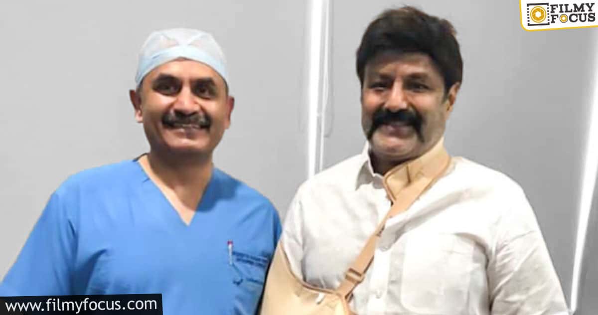 Balayya underwent shoulder surgery