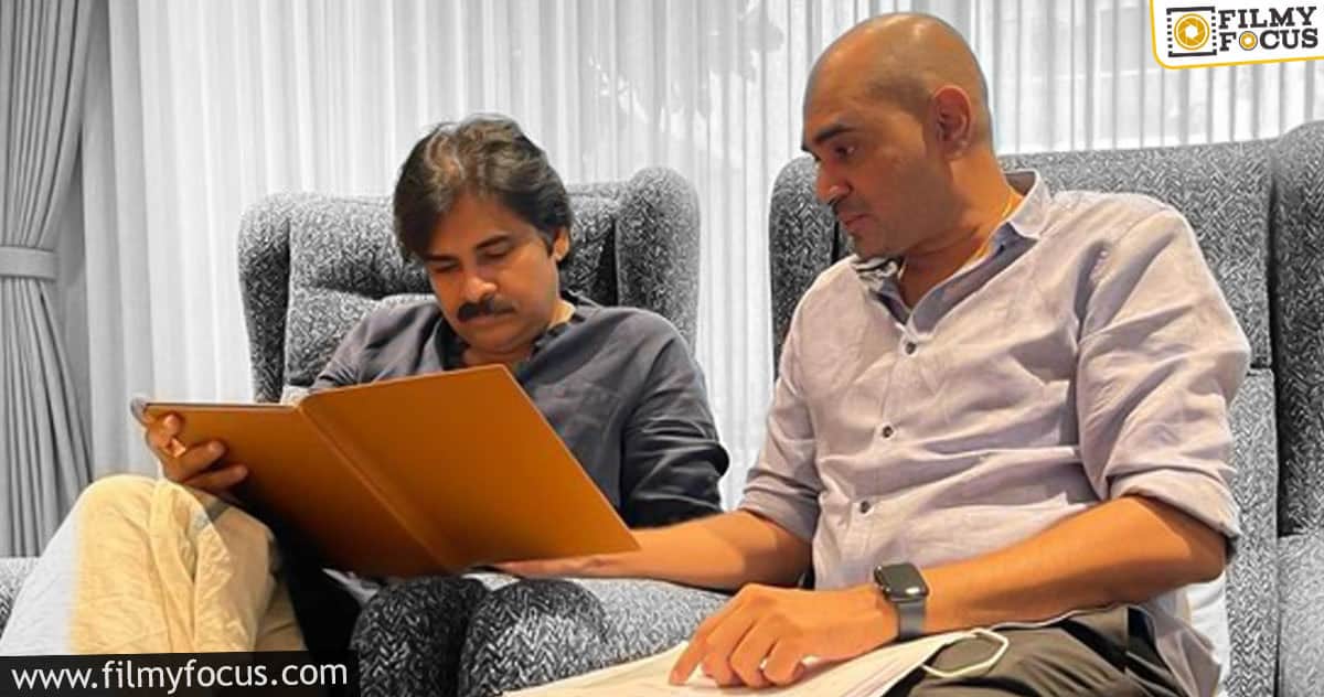 Krish meets Pawan Kalyan; What is the status of HHVM?