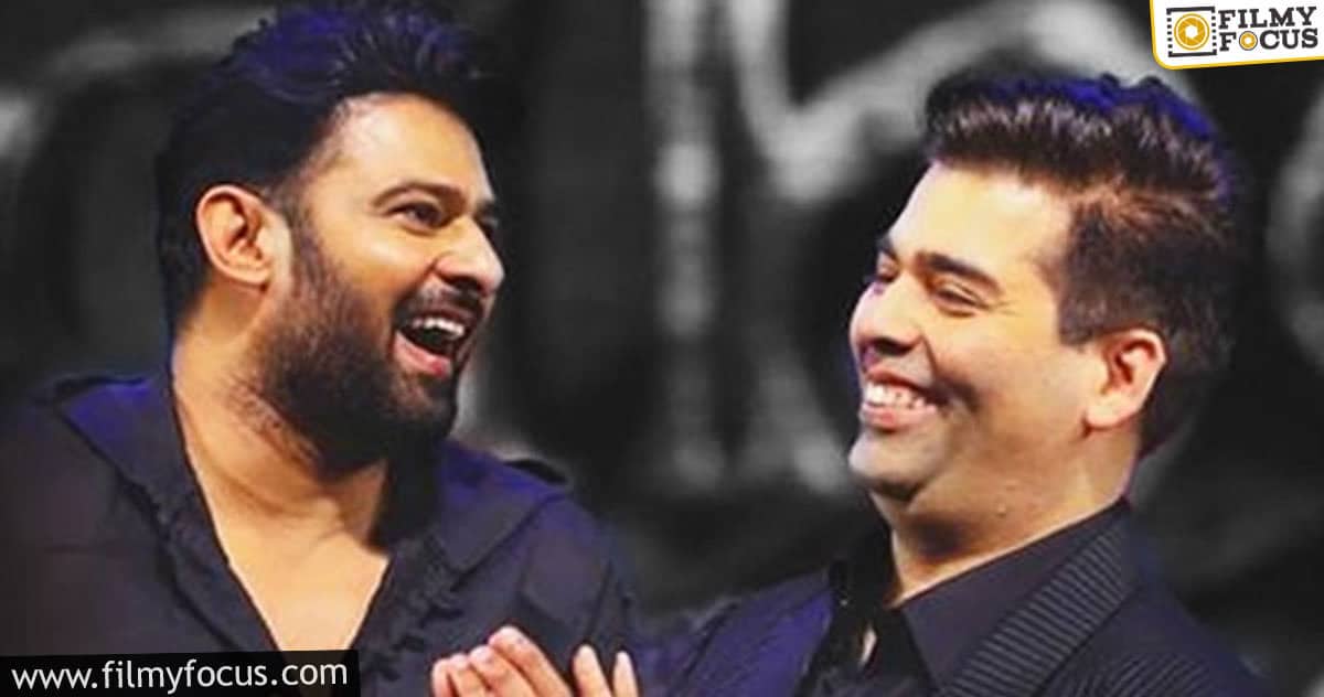 Karan Johar to co-produce Prabhas’ next?