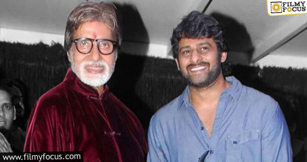 Project K: Combination scenes between Prabhas and Amitabh are being canned