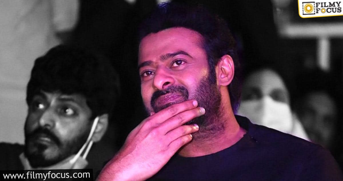 Buzz: Prabhas on damage control mode