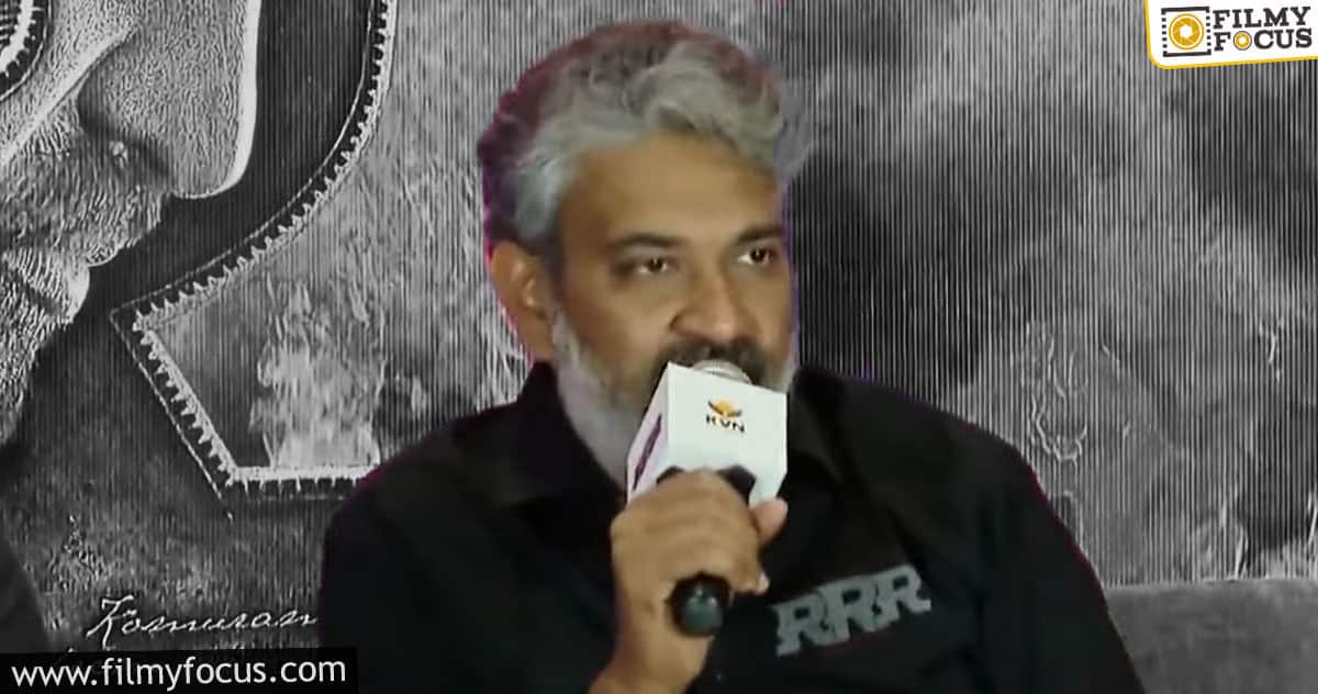 Rajamouli clarifies on his next