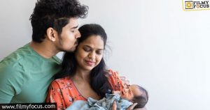 Actor Sudhakar Komakula couple blessed with Baby Boy