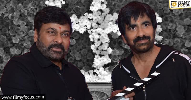 Ravi Teja to take home 18 Crores for Chiru’s film?