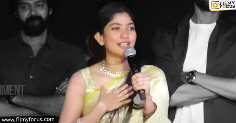 Netizens heap praises on Sai Pallavi; Deets inside