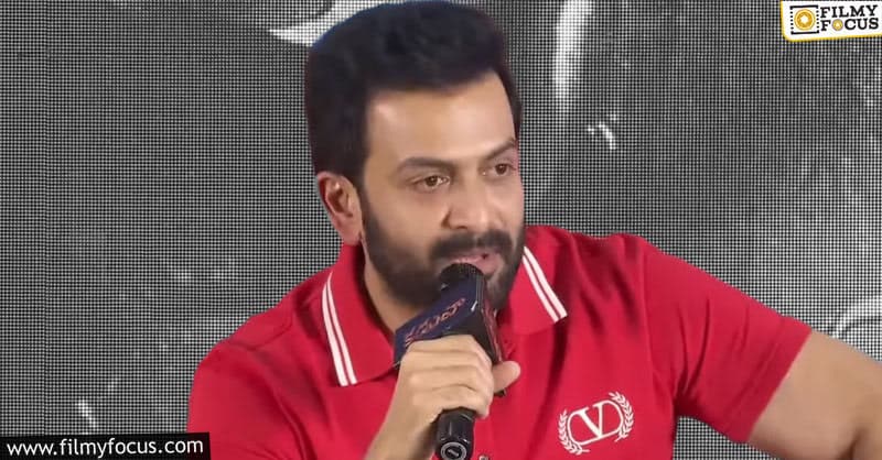 Prithviraj Sukumaran talks about Salaar