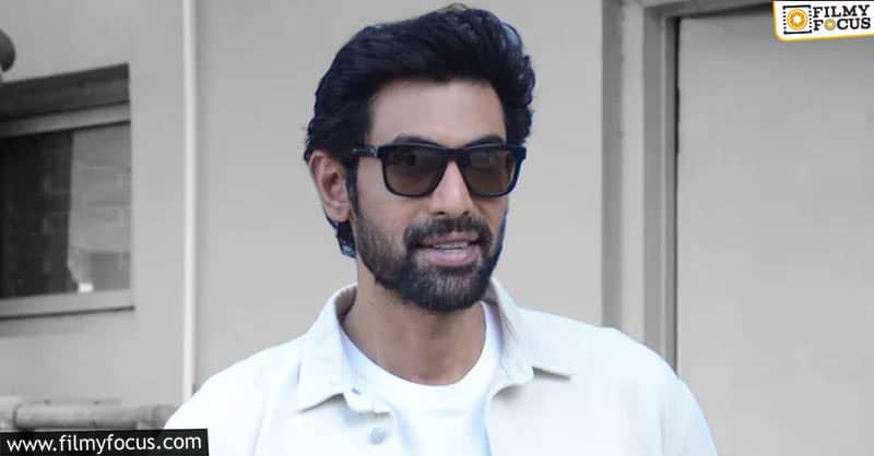 Rana opens up about Hiranyakashyapa