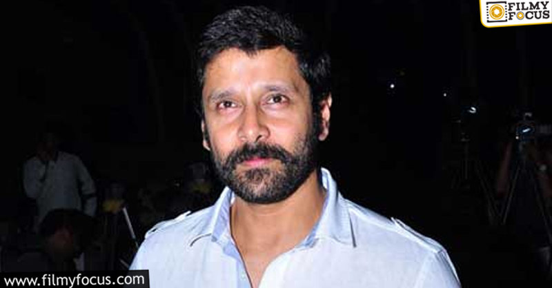 Hero Vikram hospitalised due to heart attack