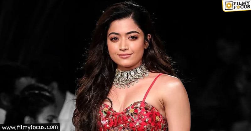 Rashmika walks the ramp for the first time!