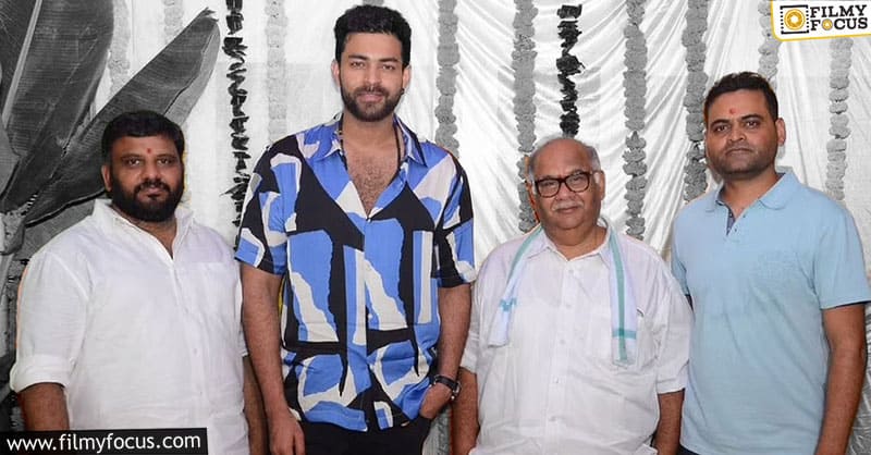 Status of Varun Tej-Praveen Sattaru’s project