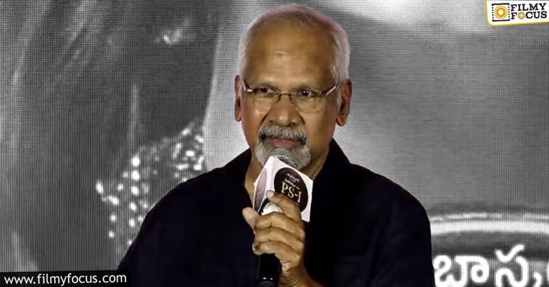 Mani Ratnam thanked Rajamouli and Chiranjeevi