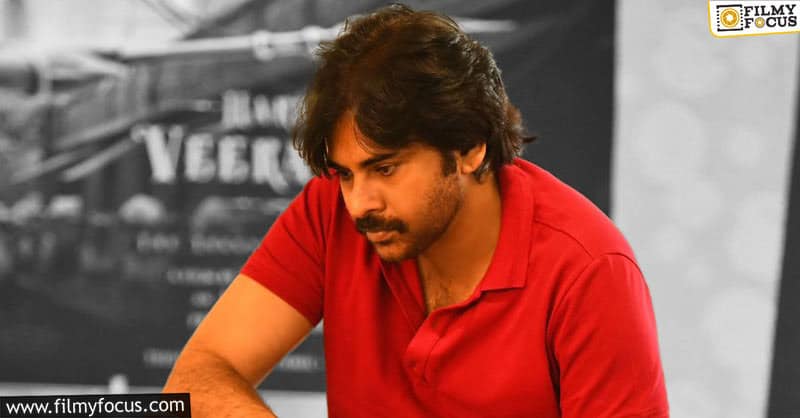 Pawan Kalyan participates in Hari Hara Veeramallu schedule workshop