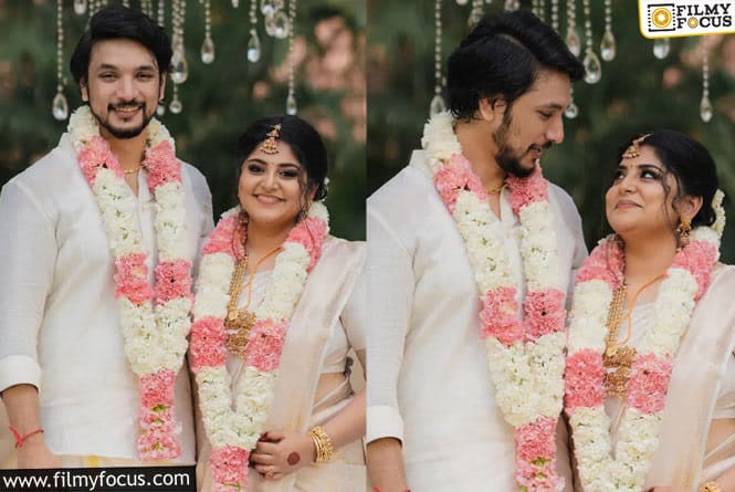 Gautham Karthik ties the knot with Manjima Mohan