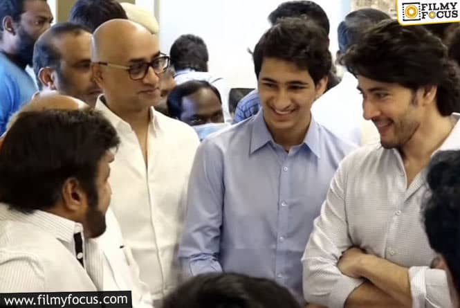 Pic Talk: A Lighter Moment Between Balayya, Mahesh and Gautham