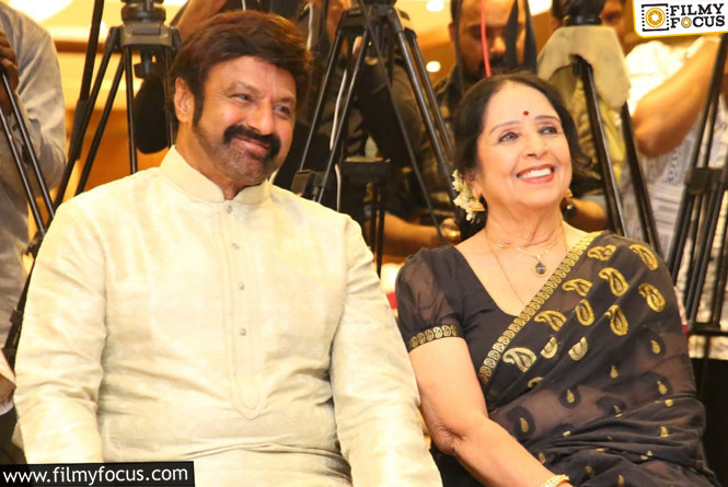 Veteran Actress Felicitated by NBK