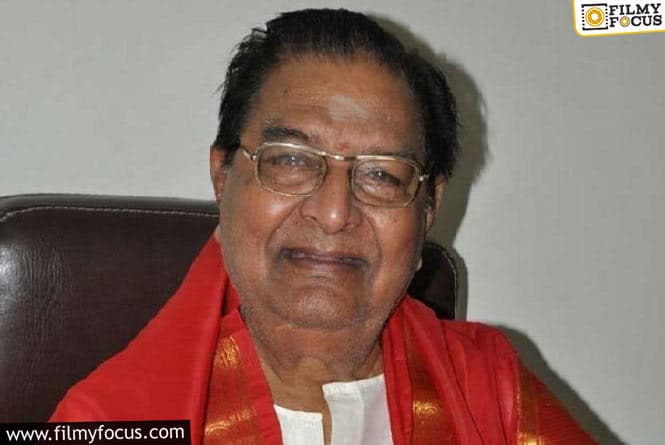 Legendary Kaikala Satyanarayana is No More