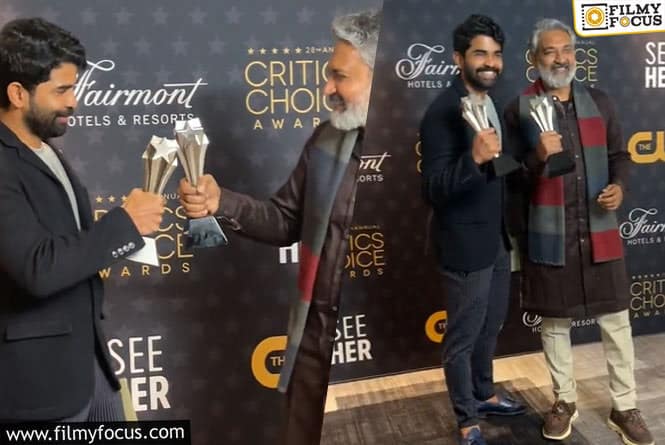 RRR Wins Two Prestigious Awards at the Critics Choice Awards 2023